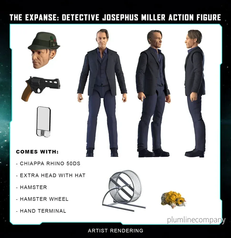 The Expanse Action Figur Detective Josephus Miller 20 cm The Expanse Action Figur Detective Josephus Miller 20 cm