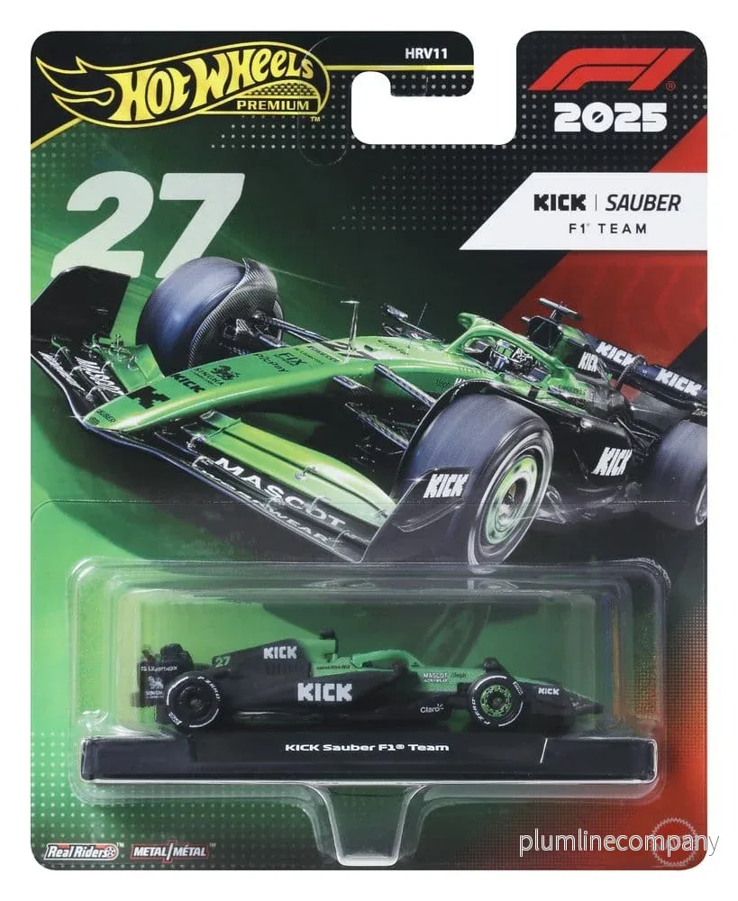 Formula 1 Hot Wheels Premium Die-Cast Fordon 1:64 Team Sauber: Förare 1 - Bild 3