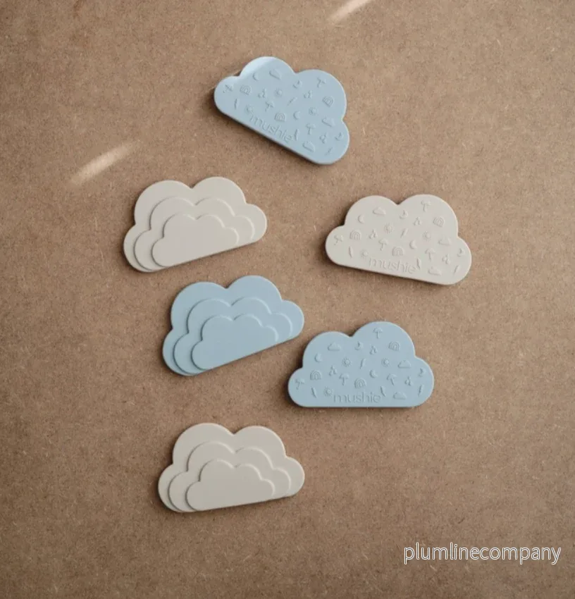 Mushie Silicone Cloud Teether Mushie Silicone Cloud Teether