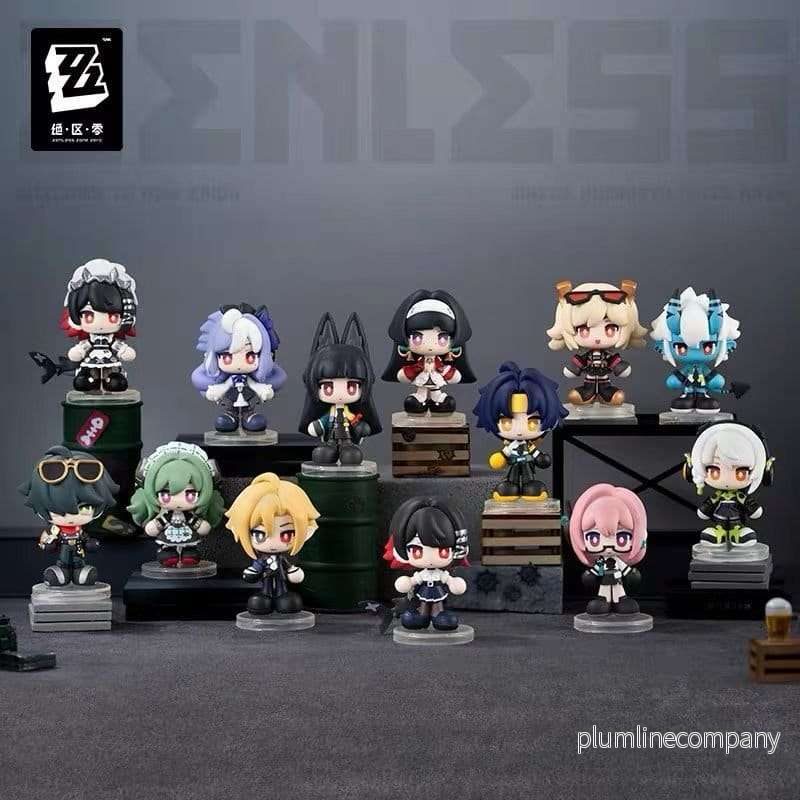 Zenless Zone Zero PVC-minifigurer Tiny Agents 8–10 cm Blind Box-display (12) Zenless Zone Zero PVC-minifigurer Tiny Agents 8–10 cm Blind Box-display (12)