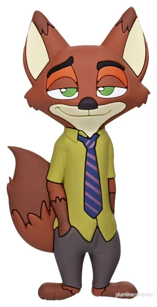 3D-skum Magnet Nick Wilde från Zootopia - Bild 2