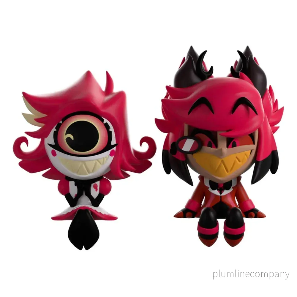 Hazbin Hotel Figurer Alastor & Niffty Monitor Buddiez - Bild 2
