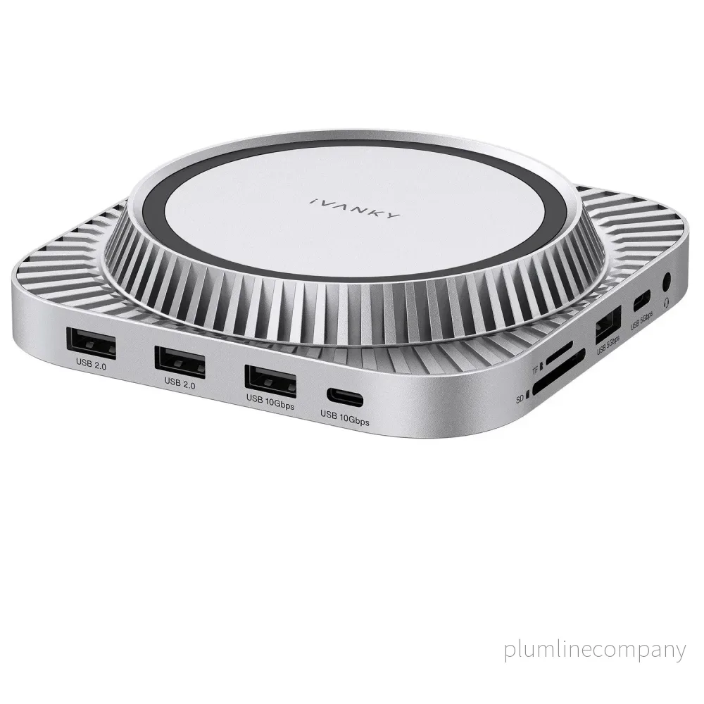 iVANKY 13-i-1 Dockningsstation för Mac mini M4 & M4 Pro (2024), 4K@144Hz HDMI, 10Gbps USB iVANKY 13-i-1 Dockningsstation för Mac mini M4 & M4 Pro (2024), 4K@144Hz HDMI, 10Gbps USB
