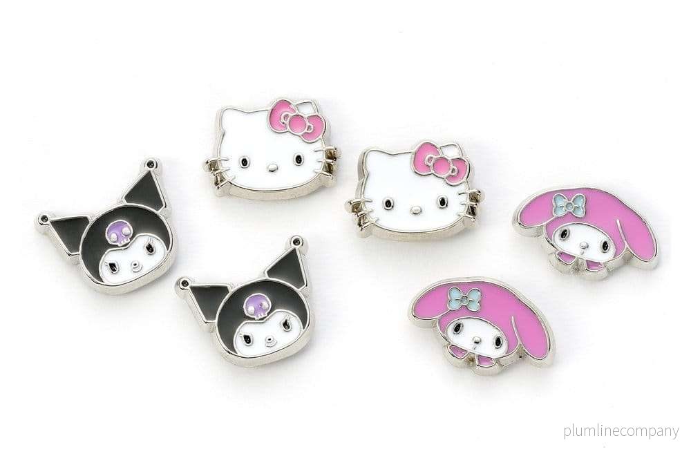 Sanrio stiftörhängen set – Hello Kitty, Kuromi och My Melody - Bild 3
