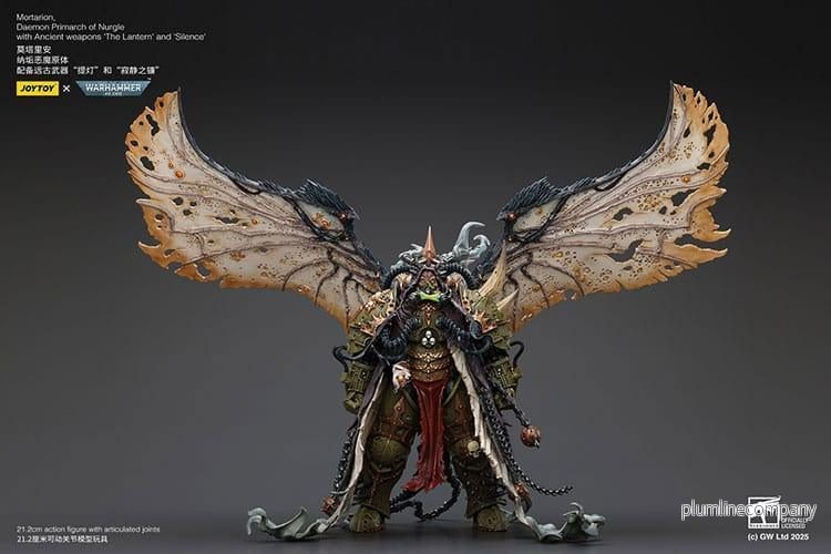 Warhammer 40k Action Figur 1/18 Mortarion Daemon Primarch of Nurgle Warhammer 40k Action Figur 1/18 Mortarion Daemon Primarch of Nurgle