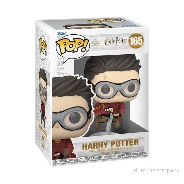 Harry Potter POP! Vinyl Figur Harry med Kvast (Quidditch) 9 cm - Bild 3