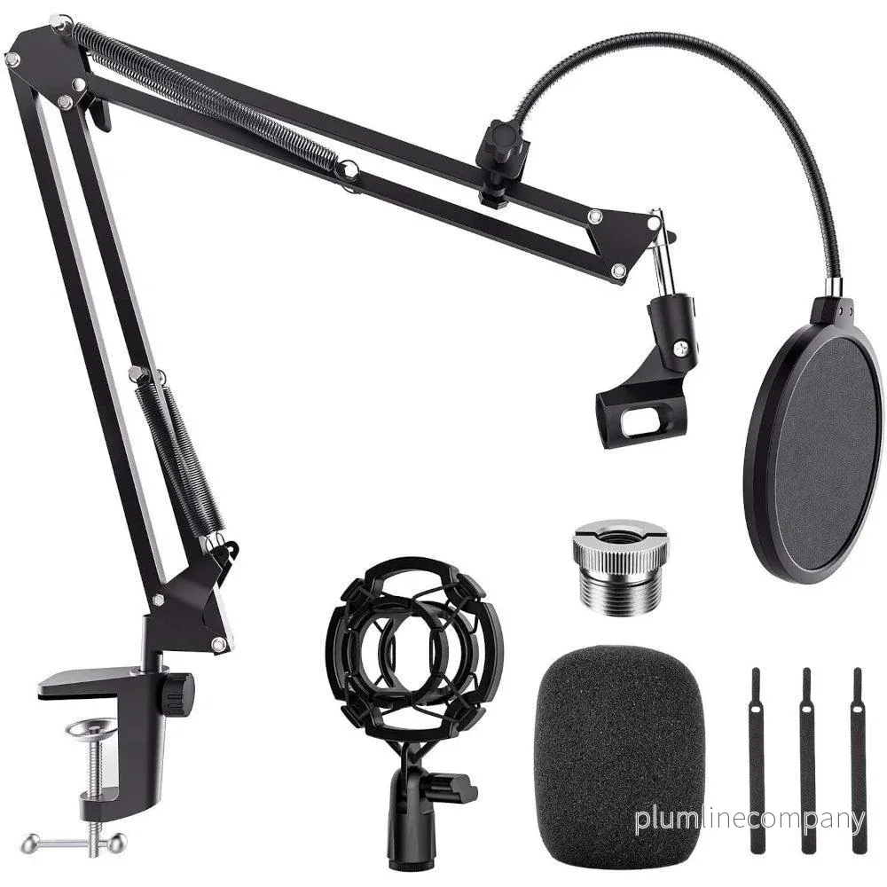 NÖRDIC Mikrofonstativ för bordsmontering passar även Blue Yeti och Blue snowball 5/8 tum adapter Mikrofonarm NÖRDIC Mikrofonstativ för bordsmontering passar även Blue Yeti och Blue snowball 5/8 tum adapter Mikrofonarm