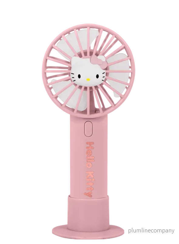 Hello Kitty roséguld Mini-fläkt Hello Kitty roséguld Mini-fläkt