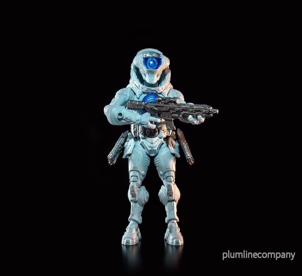 Cosmic Legions Actionfigur T.U.5.C.C. Science Officer Legion Builder - Bild 2