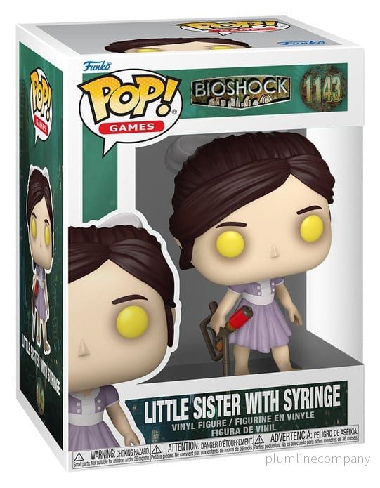 Bioshock POP! Games Figur Lilla Syster med Spruta 9 cm - Bild 3