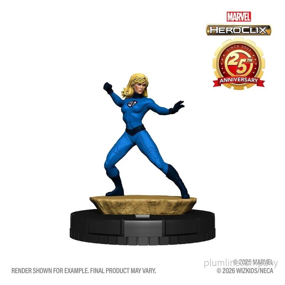 Marvel HeroClix: 25-årsjubileumsstartset Fantastiska Fyran - Bild 3