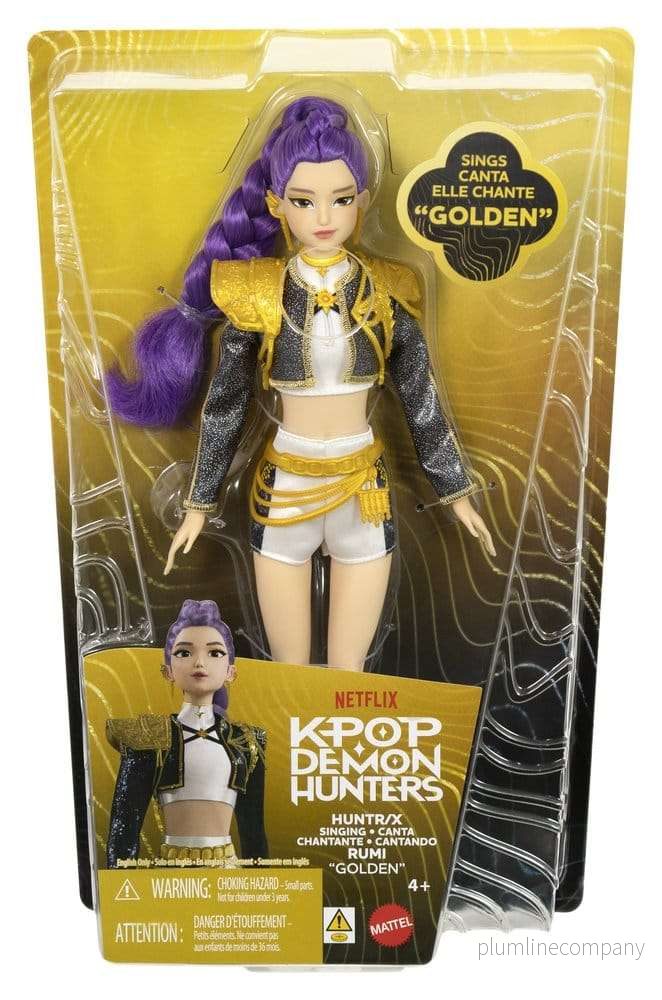 KPop Demon Hunters sjungande docka HUNTR/X Rumi (Golden) - Bild 2