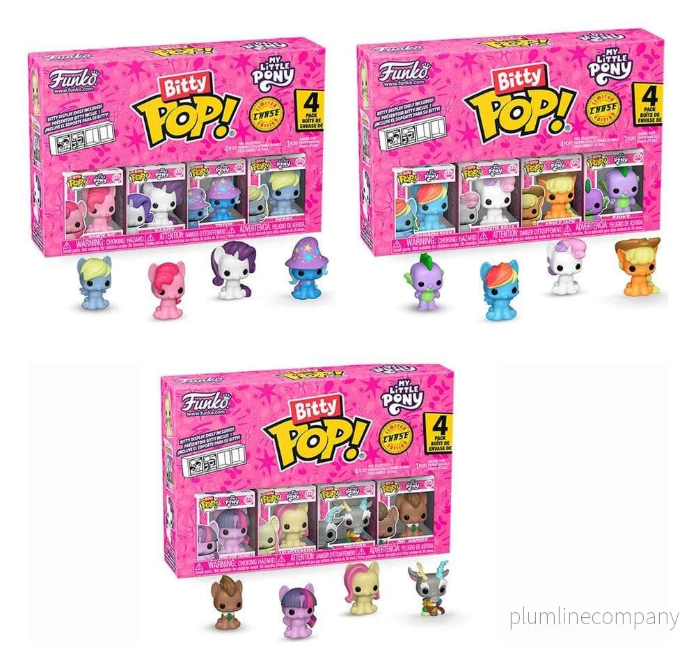 My Little Pony Bitty POP! Figur PDQ 2,5 cm Assortment (12) My Little Pony Bitty POP! Figur PDQ 2,5 cm Assortment (12)