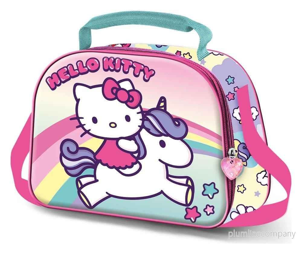 Sanrio 3D Lunchväska Hello Kitty Enhörning Sanrio 3D Lunchväska Hello Kitty Enhörning