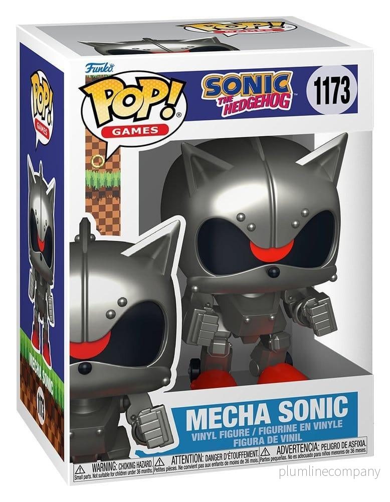 Sonic - The Hedgehog POP! Movies Figurer Mecha Sonic 9 cm - Bild 3