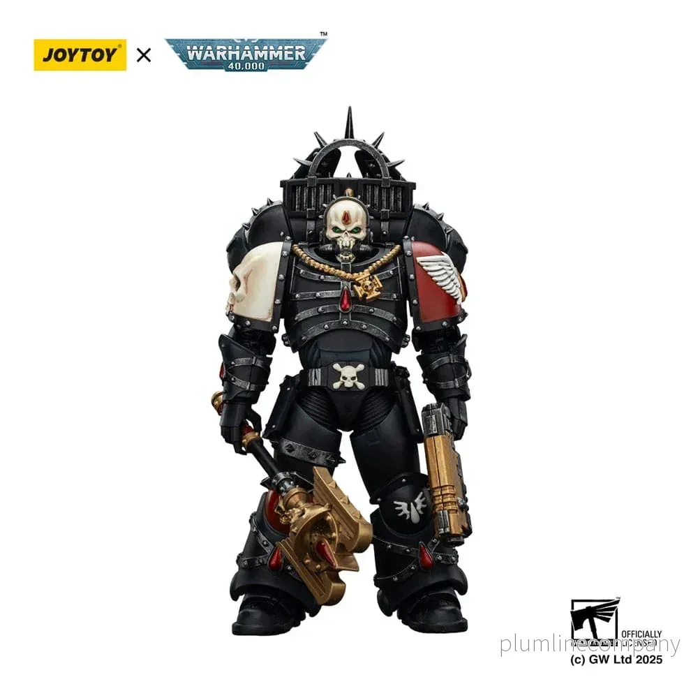 Warhammer 40,000: Combat Patrol Blood Angels Action Figur Lemartes med Jump Pack, Blood Crozius och Absolver Bolt Pistol – 12 cm Warhammer 40,000: Combat Patrol Blood Angels Action Figur Lemartes med Jump Pack, Blood Crozius och Absolver Bolt Pistol – 12 cm