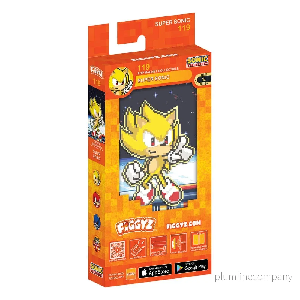 Sonic the Hedgehog (Modern) FiGGYZ magnetisk samlarfigur Super Sonic 11 cm - Bild 2