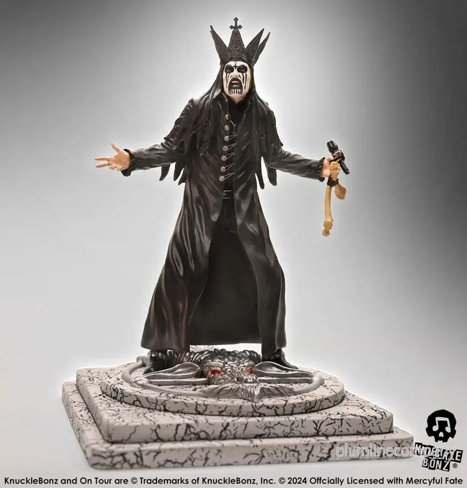 Mercyful Fate Rock Iconz Figur King Diamond III (Svart Version) 22 cm - Bild 2