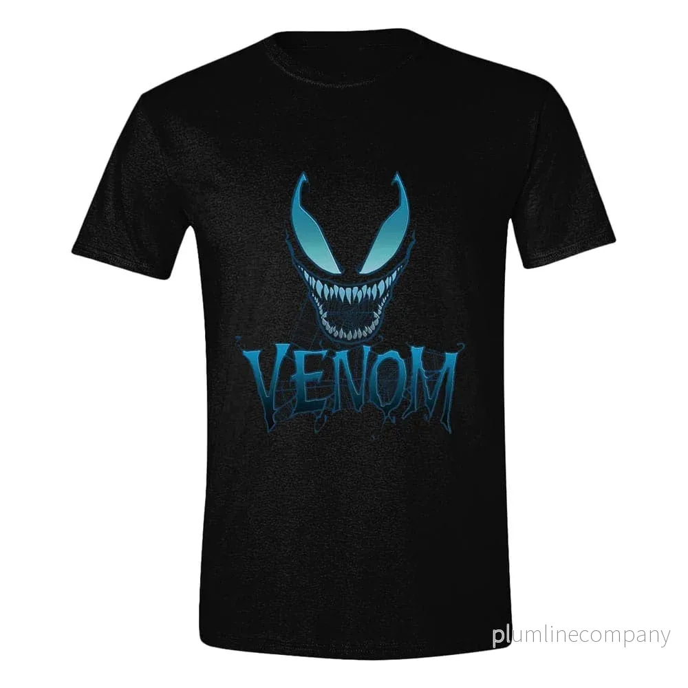 Marvel T-shirt Venom Blå Webbansikte Marvel T-shirt Venom Blå Webbansikte
