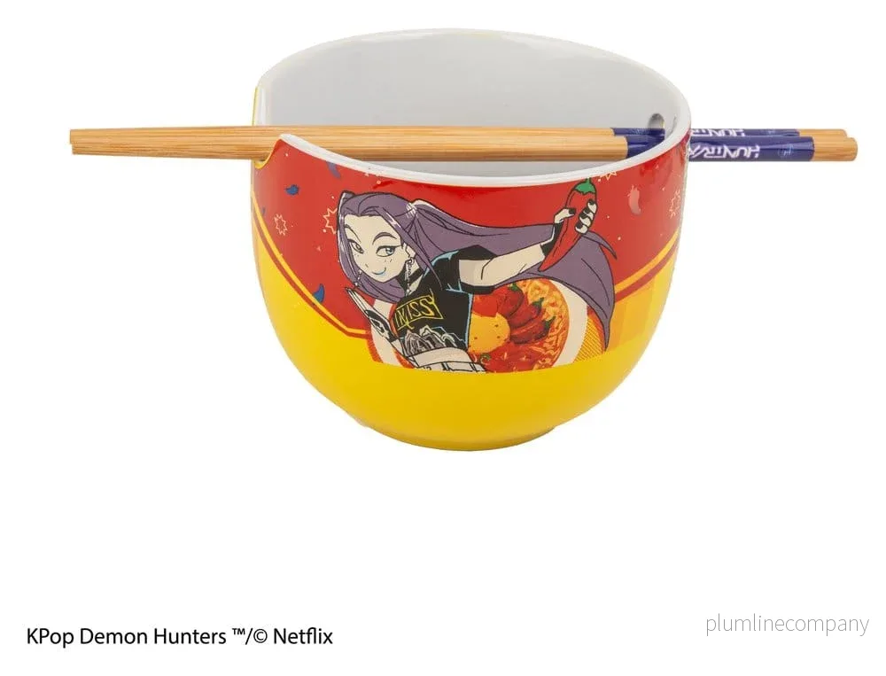 KPop Demon Hunters Ramen-skål med ätpinnar Mira Spice Queen - Bild 2