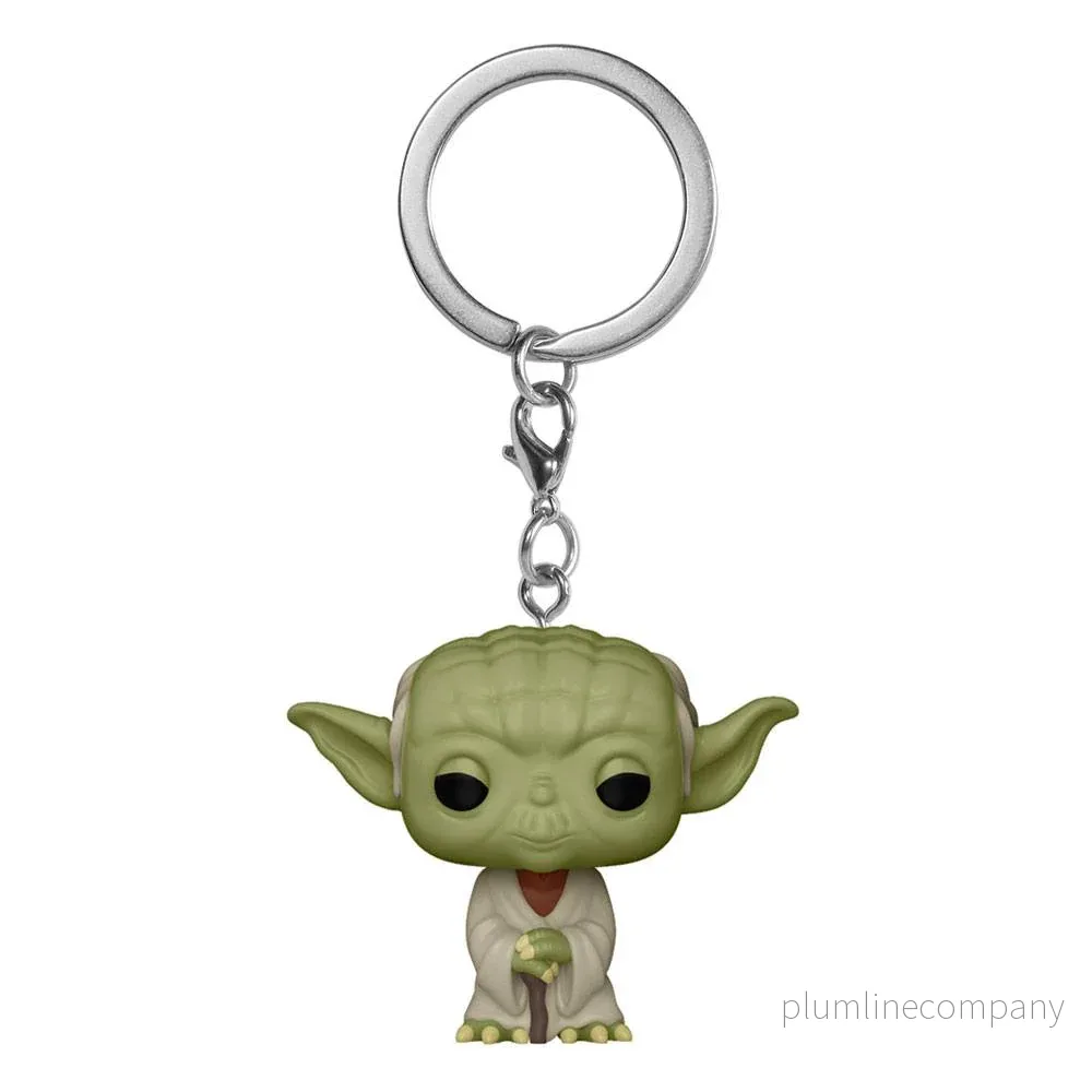 Star Wars Pocket POP! Vinyl-nyckelringar 4 cm Yoda Display (12) Star Wars Pocket POP! Vinyl-nyckelringar 4 cm Yoda Display (12)