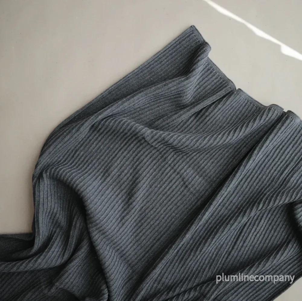 Knitted Ribbed Baby Blanket - Bild 2