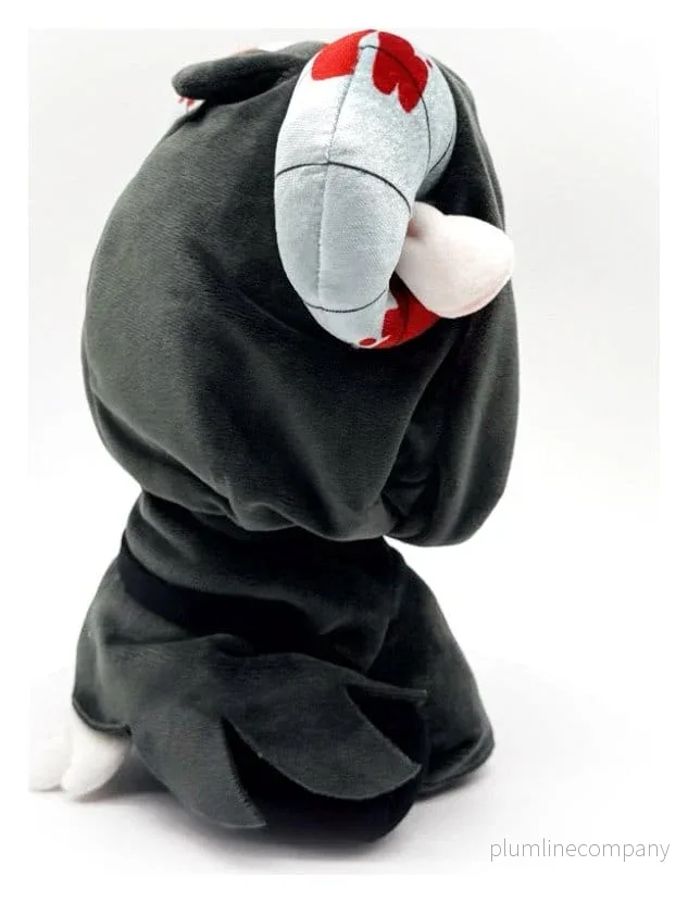 Ghost Face gosedjur Rammie 22 cm – mjukisdjur med skräckmask och svart mantel - Bild 3