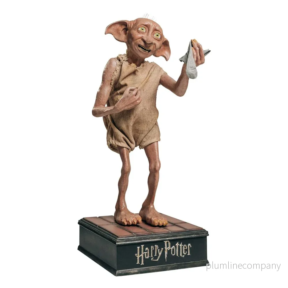 Harry Potter staty i naturlig storlek Dobby 3 107 cm Harry Potter staty i naturlig storlek Dobby 3 107 cm