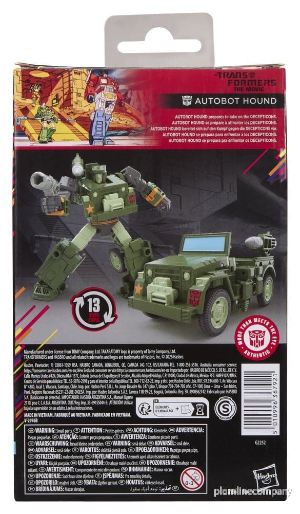 The Transformers: The Movie Studio Series Deluxe Class Action Figur MTMTE Collection: Autobot Hound 14 cm - Bild 3