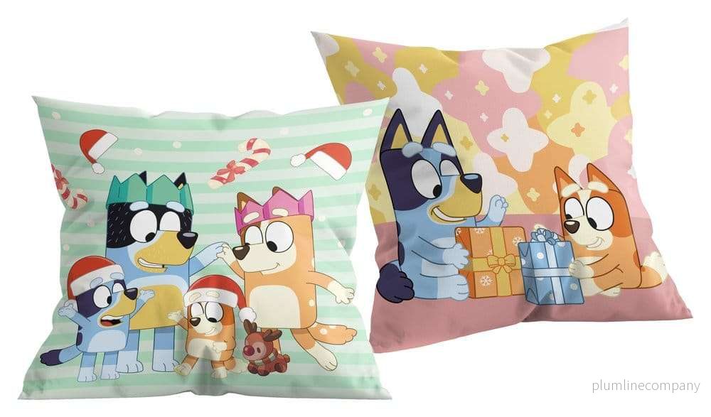 Bluey Family Christmas kudde 40 x 40 cm Bluey Family Christmas kudde 40 x 40 cm
