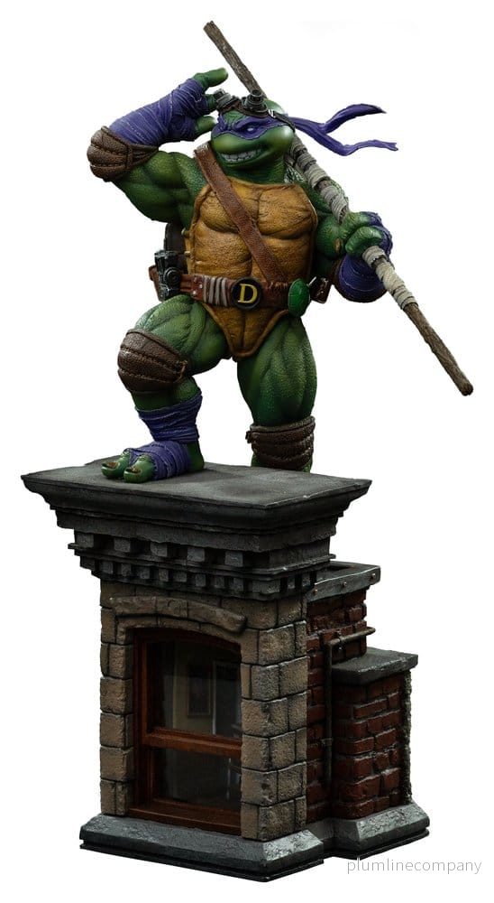 Teenage Mutant Ninja Turtles Skalafigur 1/10 Donatello Unleashed, 32 cm Teenage Mutant Ninja Turtles Skalafigur 1/10 Donatello Unleashed, 32 cm