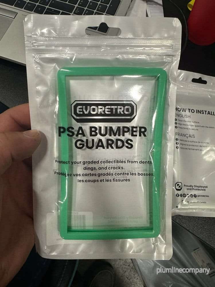 Evoretro Bumper Protector för PSA Slabs Mint Green Evoretro Bumper Protector för PSA Slabs Mint Green