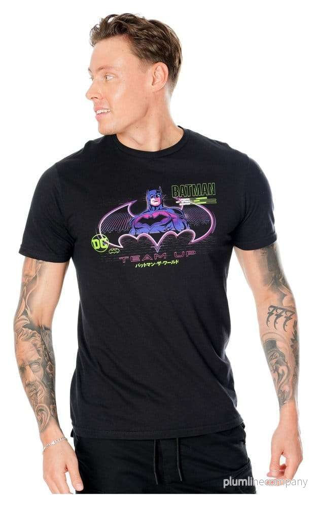 Batman T-shirt Anime Matrix Grid - Bild 3