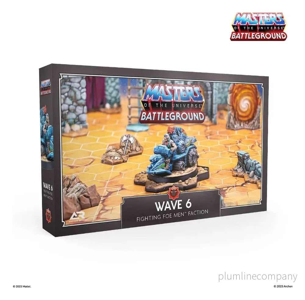 Masters of the Universe: Battleground Miniatyrspel Våg 6: Fighting Foe Men-fraktionen *Engelsk version* Masters of the Universe: Battleground Miniatyrspel Våg 6: Fighting Foe Men-fraktionen *Engelsk version*