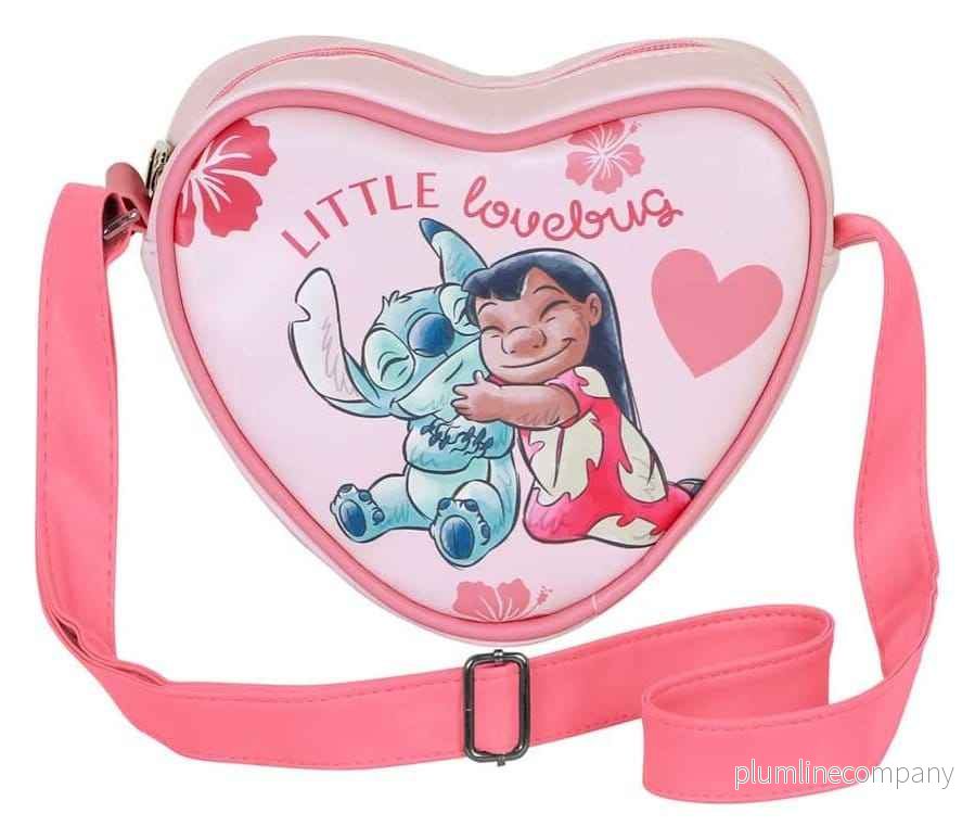 Lilo & Stitch Casual Heart Axelremsväska Lovebug – Praktisk och Stilren Skulderväska - Bild 3