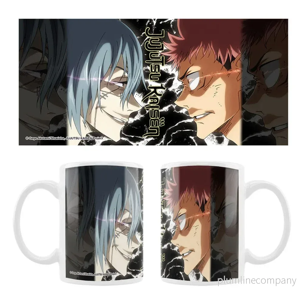 Jujutsu Kaisen Keramisk Mugg Mahito vs. Itadori
