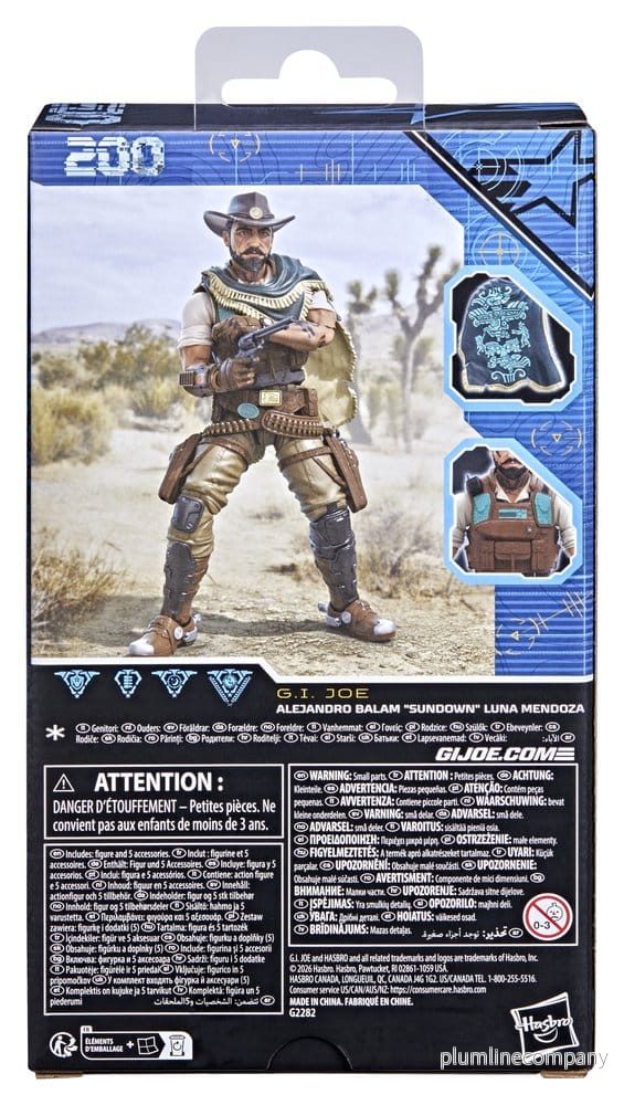 G.I. Joe Classified Series Action Figur #200 Alejandro Balam "Sundown" Luna Mendoza 15 cm - Bild 3