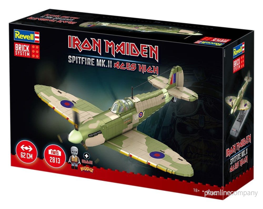 Iron Maiden Brick System Byggsats Spitfire MK.II Aces High 58 cm - Bild 3