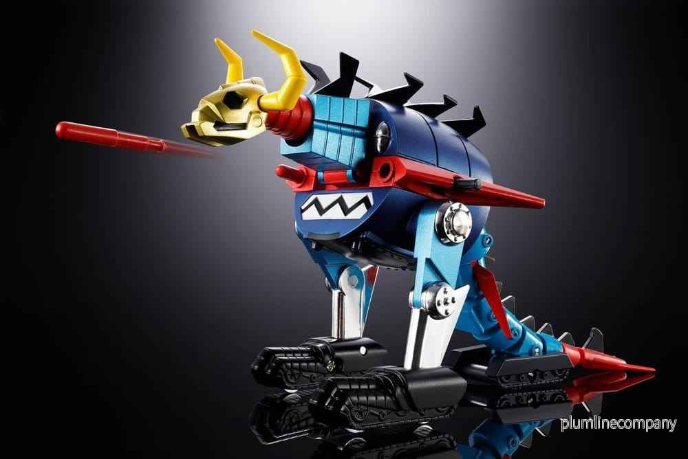 Dino Mech Gaiking Chogokin Actionfigur Daikumaryu & Gaiking 20 cm - Bild 3