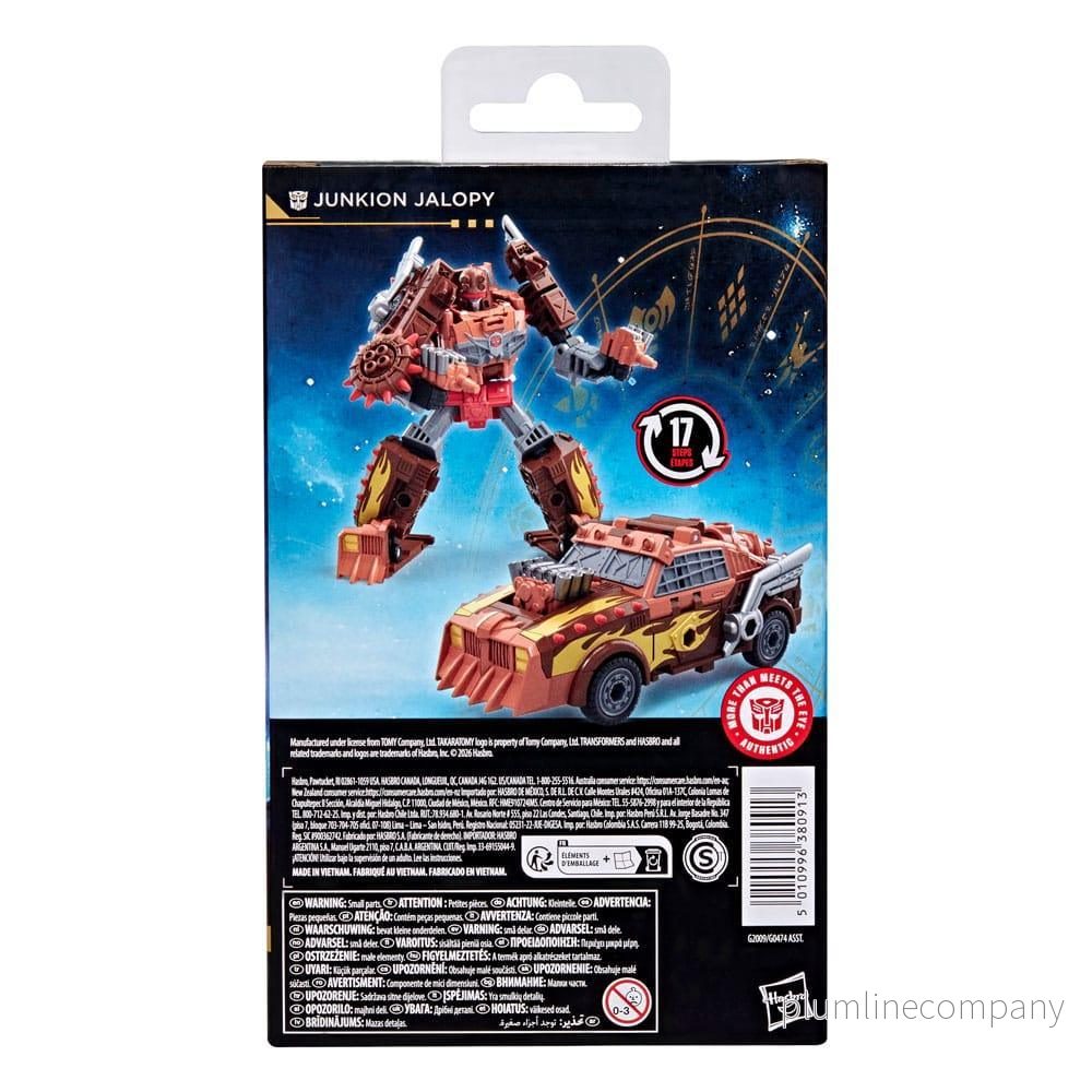 Transformers Age of the Primes Deluxe Class Action Figur Junkion Jalopy 14 cm - Bild 3