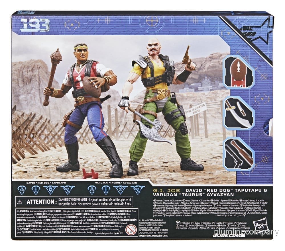 G.I. Joe Classified Series Actionfigur 2-Pack #193 David "Red Dog" Taputapu & Varujan "Taurus" Ayvazyan 15 cm - Bild 3