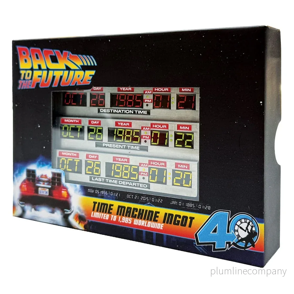 Back To The Future Ingot 40th Anniversary Time Circuits Limited Edition - Bild 2