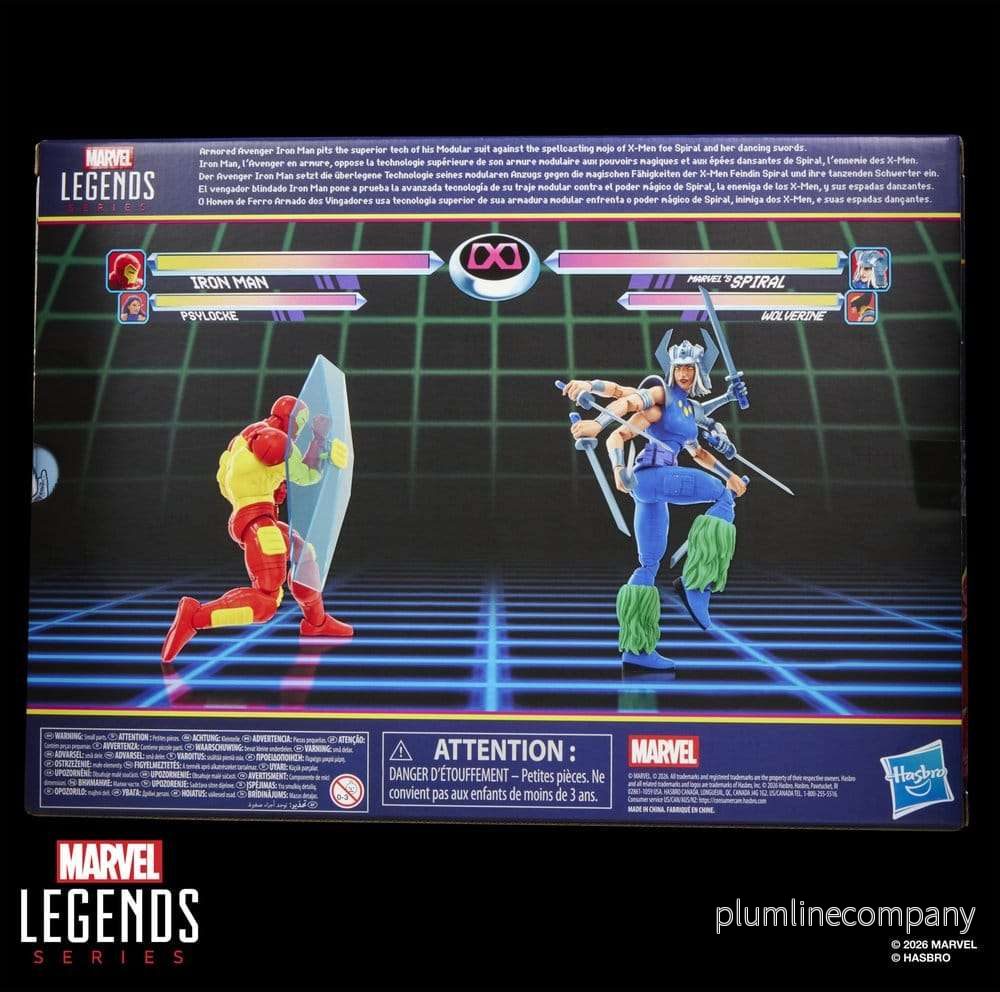 Marvel Games Marvel Legends Action Figure 2-Pack Iron Man & Marvel's Spiral 15 cm - Bild 3