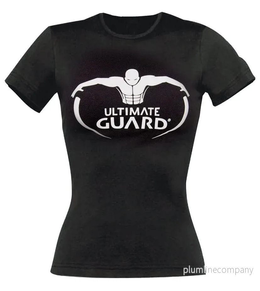 Ultimate Guard Dam T-shirt Logotyp Svart Storlek XL - Bild 2