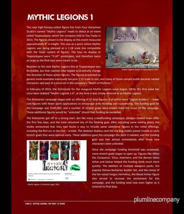 Mythic Legions: The First 10 Year Book Hardcover - Bild 3