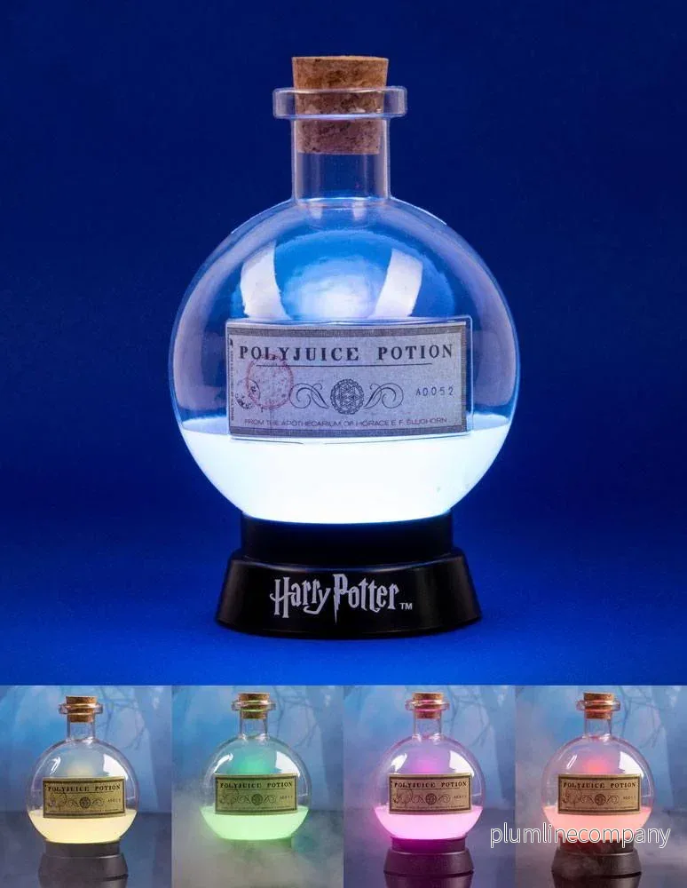 Harry Potter Färgförändrande Stämningslampa Polyjuice Potion 14 cm Harry Potter Färgförändrande Stämningslampa Polyjuice Potion 14 cm