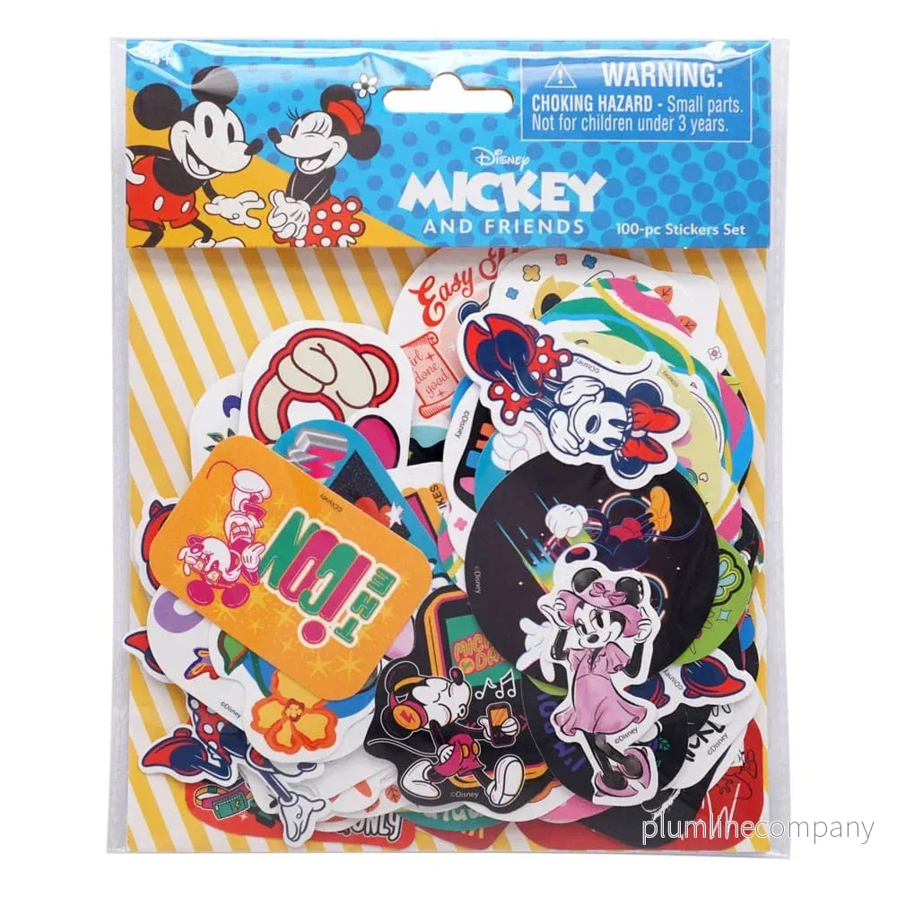 Disney Klistermärkes Set 100-Pack Mickey & Minnie - Bild 2