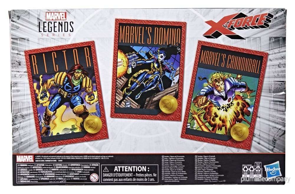 Marvel Legends Action Figure 3-Pack X-Force 15 cm - Bild 2