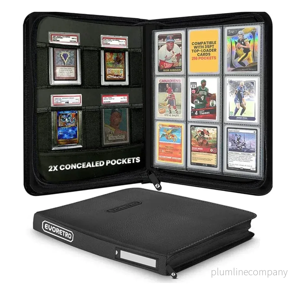 Evoretro Shield+ Topload Cards Binder 216 Cards Black - Bild 3