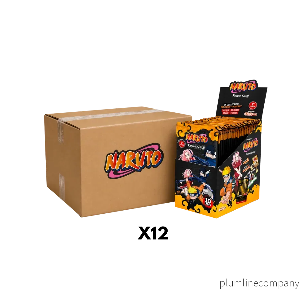 Naruto Mythos TCG: Konoha Shido 2nd Edition Booster Box Case